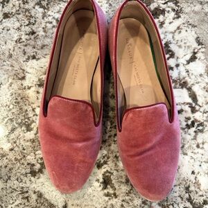 Margaux Gal meets Glam Rose Velvet Loafers